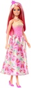 BARBIE PRINCESA C/FALDA ROSA