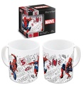 TAZA SPIDERMAN 325ML BLANCA