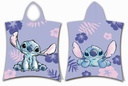 PONCHO PLAYA STITCH 50x110