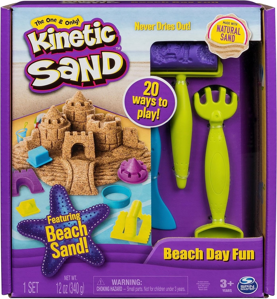 KINETIC SAND UN DIA EN LA PLAYA