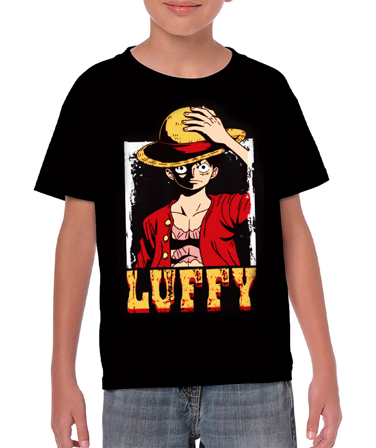 CAMISETA ONE PIECE LUFFY NEG.12