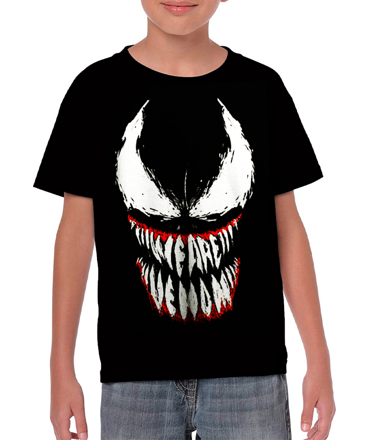 CAMISETA VENOM NEGRA T.12