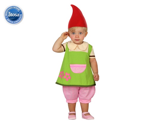 [01823964] DISFRAZ DUENDECILLA BEBE T.01