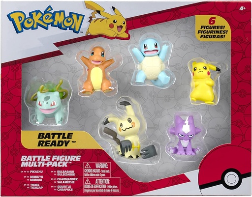 [03502684] POKEMON MULTIPACK 6 FIGURAS