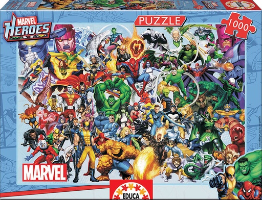 [04015193] PUZ.1000 LOS HEROES DE MARVEL