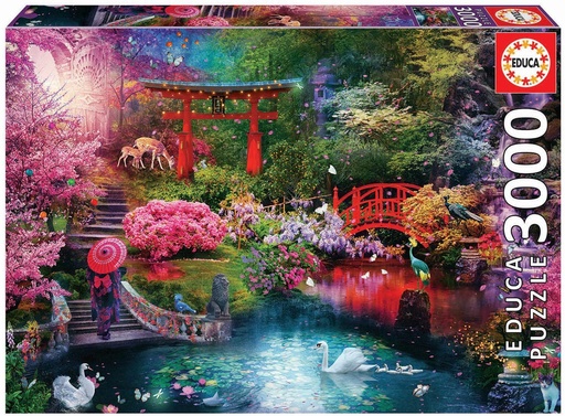 [04019282] PUZ.3000 JARDIN JAPONES
