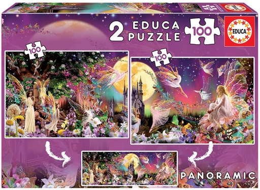 [04019291] PUZ.2x100 TRIPTICO DE HADAS