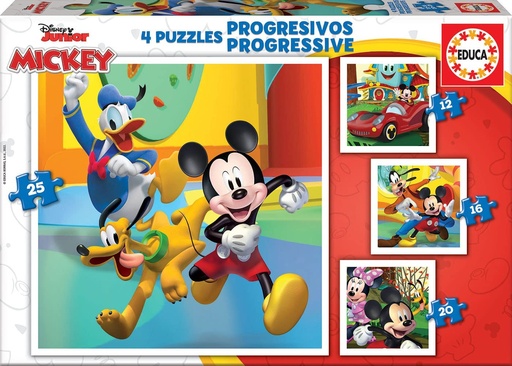 [04019294] PUZ.12+16+20+25 MICKEY Y AM.