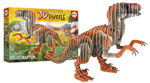 [04019382] VELOCIRAPTOR 3D CREATURE PUZZ