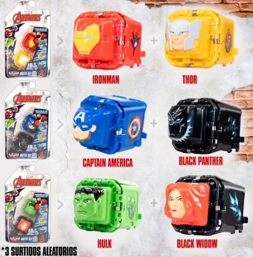 [05648259] AVENGERS BATTLE CUBES SET 2