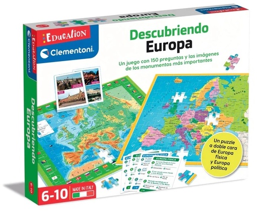[06655120] MAPA GEO DESCUBRE EUROPA