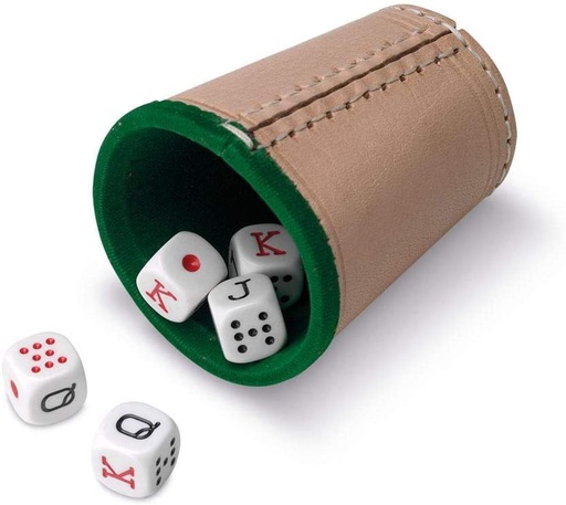 [19300674] CUBILETE POKER CUERO