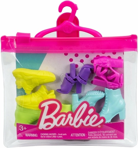 [24500213] BARBIE PACK DE ZAPATOS