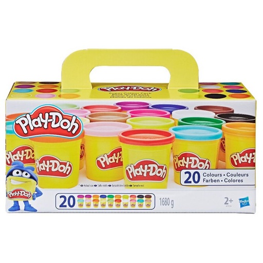 [25555744] PLAY-DOH PACK 20 BOTES
