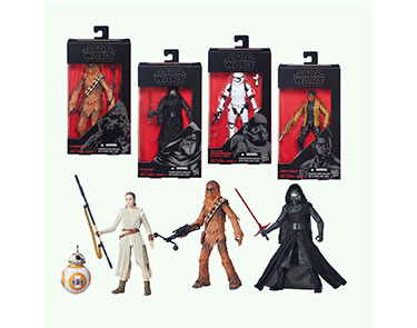 [25591658] STAR WARS FIG. BLACK 15 CM.