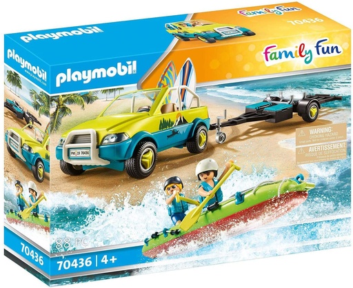 [30070436] COCHE DE PLAYA CON CANOA