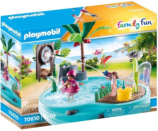 [30070610] PISCINA C/ROCIADOR DE AGUA