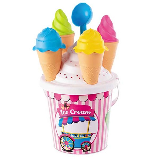 [35518000] CUBO PLAYA ICE CREAM PINK
