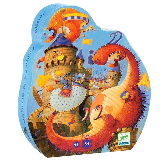 [36207256] PUZZLE SILUETA VAILLANT/DRAGON