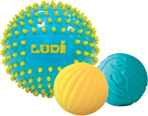 [36230021] PELOTA SENSORIAL TURQ./AMAR.