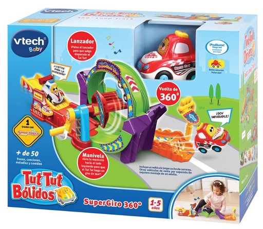 [37334922] TUT TUT BOLIDOS SUPERGIRO 360º