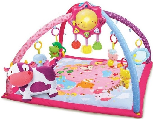 [37346457] MANTA Y GIMNASIO CANTARIN ROSA