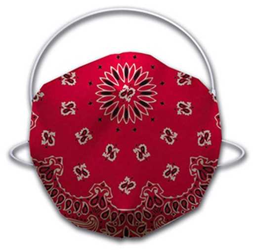 [41201583] MASCARILLA MANDALA ROJA T.3