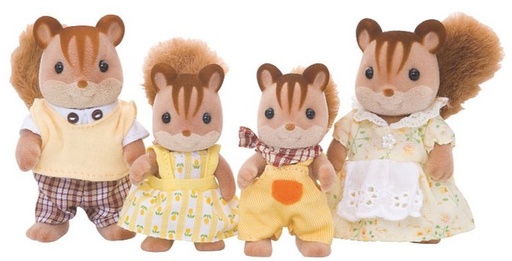 [42804172] FAMILIA ARDILLA NUEZ SYLVANIAN