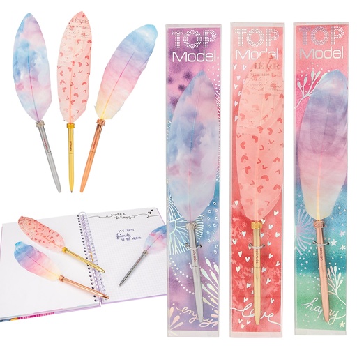 [50211387] BOLIGRAFO C/PLUMA TOP MODEL