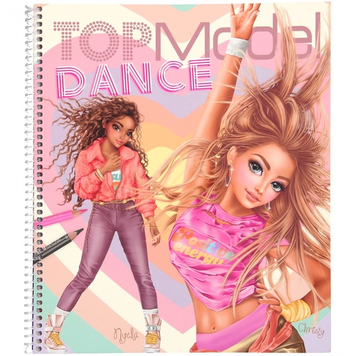 [50211877] CUADERNO COLOREAR DANCE TOP MODEL