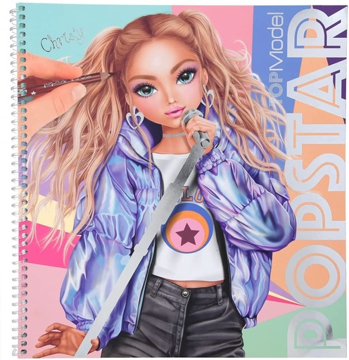 [50211878] CUADERNO COLOREAR POPSTAR TOP MODEL