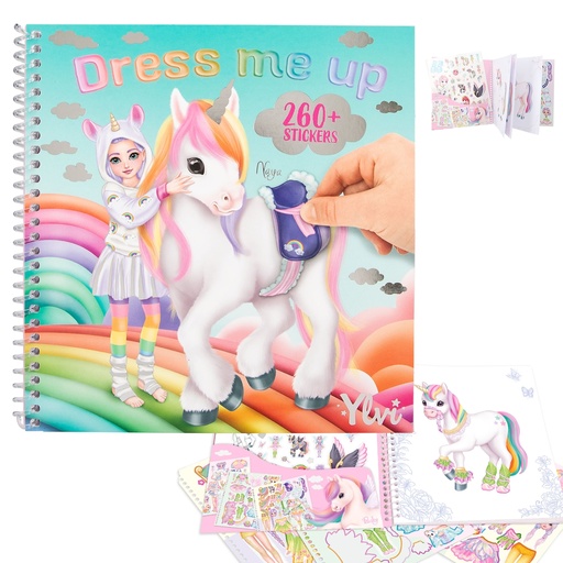 [50213215] CUADERNO CALCOMANIAS YLVI DRESS ME