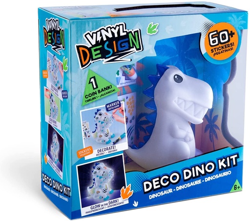 [54728752] DINOSAUR DIY HUCHA FLUORESC.