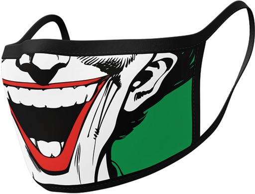 [58285555] PACK 2 MASCARILLAS JOKER NEGRO