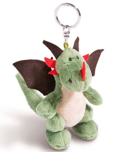 [58788296] DRAGON VERDE SENTADO 10 CM.