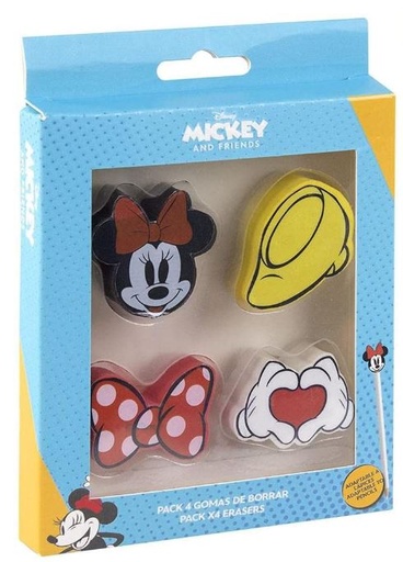 [61058960] GOMA BORRAR MINNIE (PACK 4)