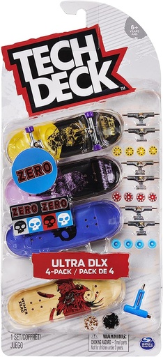 [62719226] TECH DECK PACK 4 SURT.