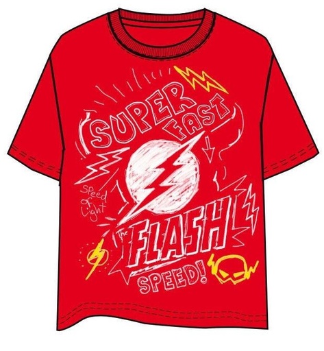 [64943094] CAMISETA FLASH ROJO T.XXL