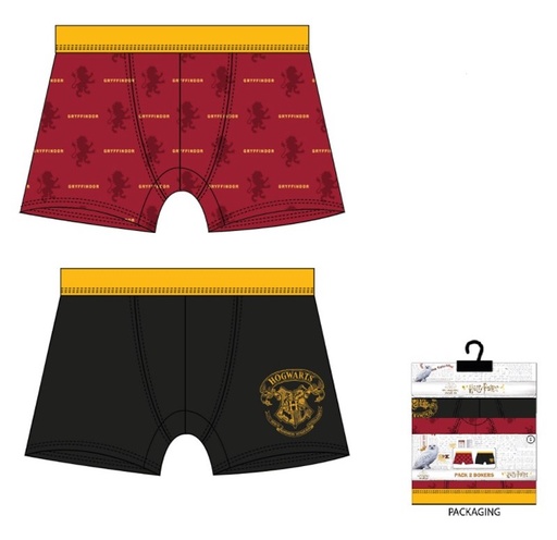 [67833104] BOXER HARRY POTTER (2) T.XL