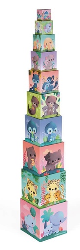 [73532652] PIRAMIDE CUADRADA ANIMALES