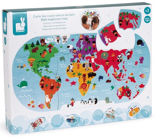 [73534719] MAPA DEL MUNDO DE BAÑO