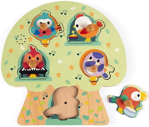 [73537092] PUZZLE MUSICAL PAJARITOS