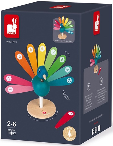 [73538040] APRENDO A CONTAR-PAVO REAL