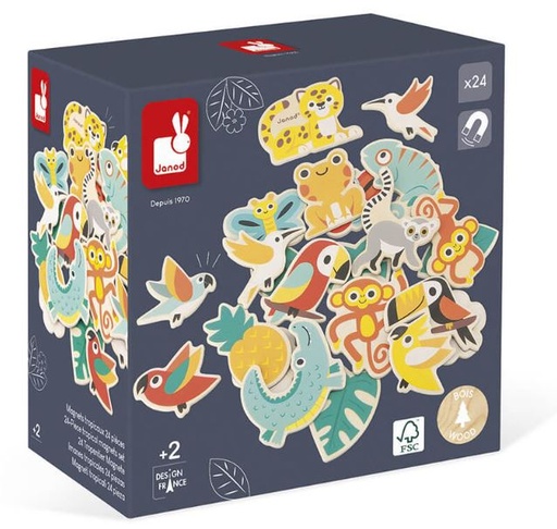 [73538274] IMANES TROPICALES 24 PIEZAS