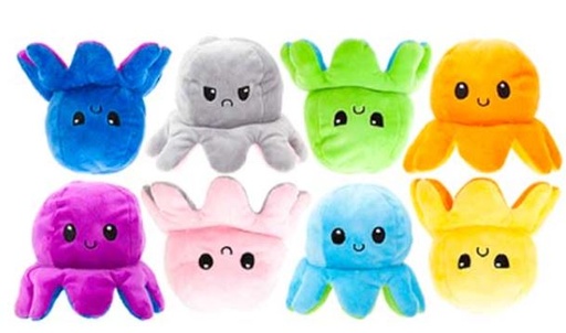 [75753329] PULPO REVERSIBLE 20 CM SURT.