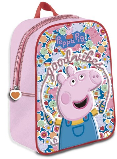 [77099036] MOCHILA PEPPA PIG GOOD VIBES3D