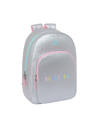 [79152535] MOCHILA BENETTON SILVER