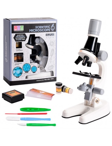 [87823980] MICROSCOPIO C/LUZ Y ACCESOR.