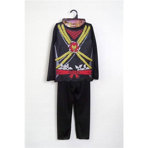 [90576021] DISFRAZ NINJA NEGRO 5-7