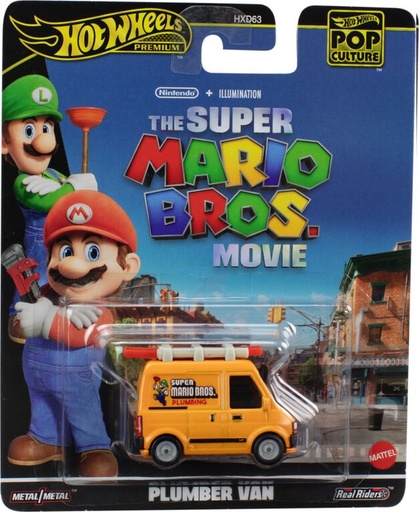 [24522781] H.W. PLUMBER VAN 'SUPER MARIO'